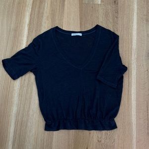 V- neck top